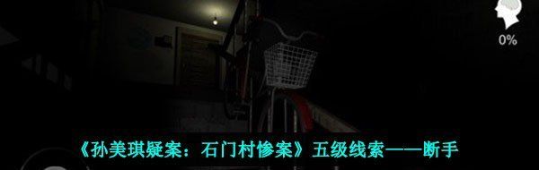 《孙美琪疑案：石门村惨案》五级线索——断手