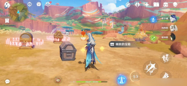 《原神》硫晶支脉山顶宝箱位置硫晶支脉三宝箱如何打开13