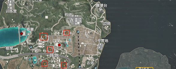 《和平精英》地铁逃生辐射区入口位置