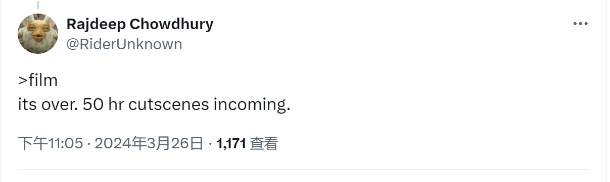 续作《赛博朋克2077》将融合电影与游戏叙事